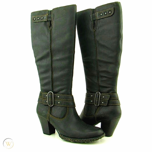 Born Shoes - BORN(TARO) Women's Boots Black Color